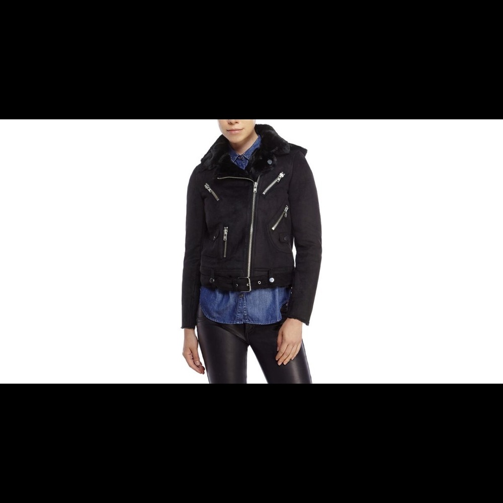 The Kooples Sport Faux Shearling jacket